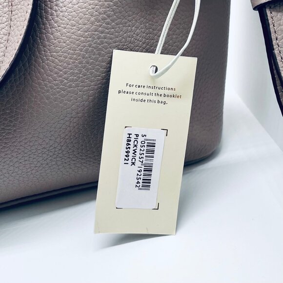 Radley London Pickwick Medium Crossbody Zip Top Bag in Espresso, New with Tag - Picture 13 of 16